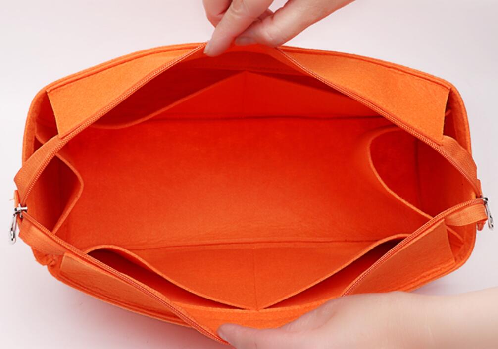 

6678# and small liner Bag Organizer , zipper shopping ag, finishing tote lining, bg support, storage bag