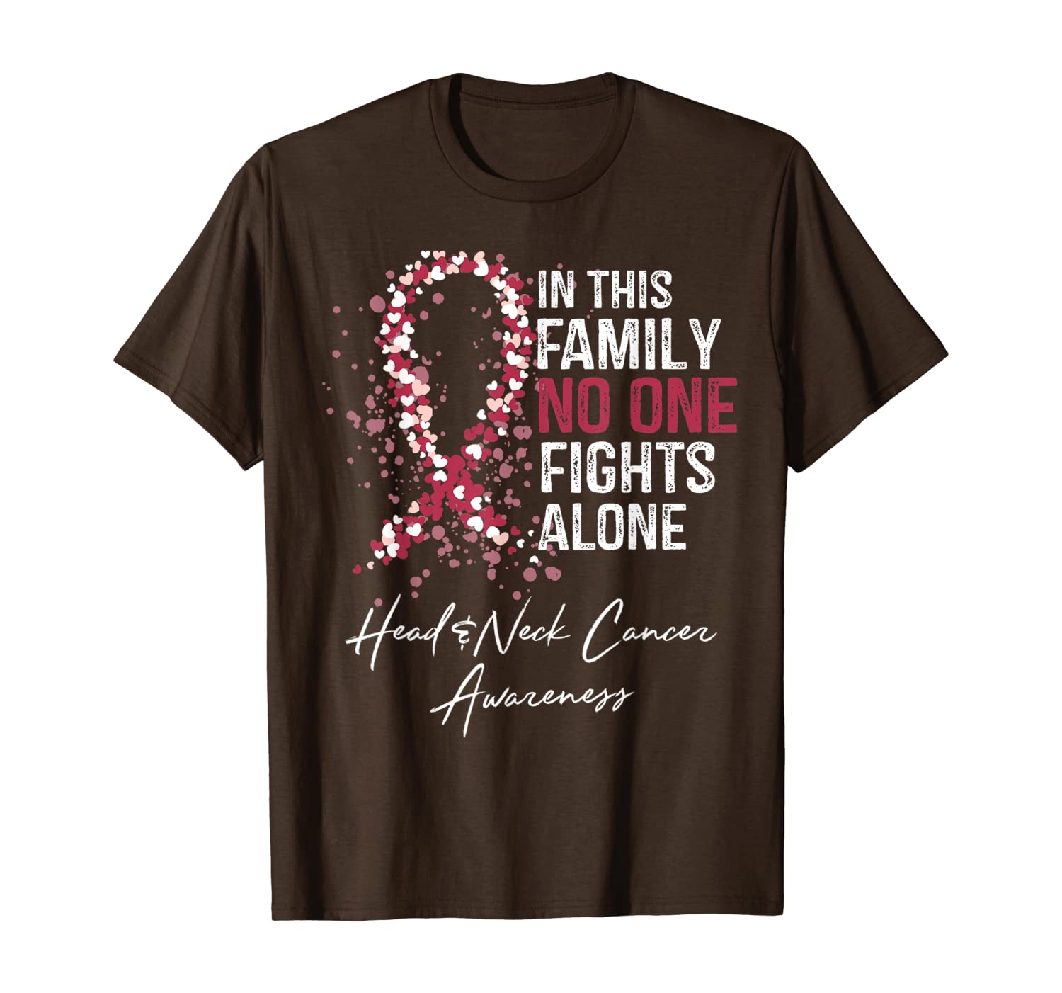 In This Family No One Fights Alone Shirt Head Neck Cancer-image-698496083