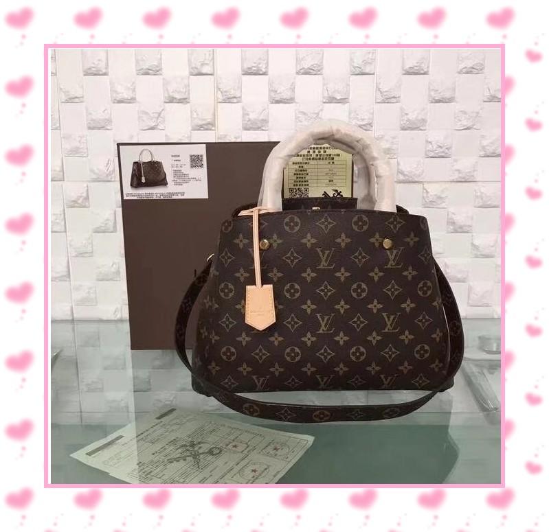 

2021 00 LV LOUIS MONOGRAM BACKPACK BIG Shoulder Bags Women Leather Handbags MICHAEL Messenger Bags Tote Purse M41562 VITTON, Golden;silver