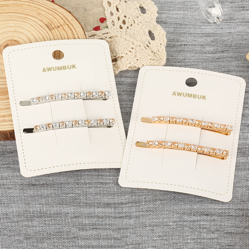 

AWUMBUK Hairpin temperament elegant side clip bangs clip retro cheongsam word clip decoration