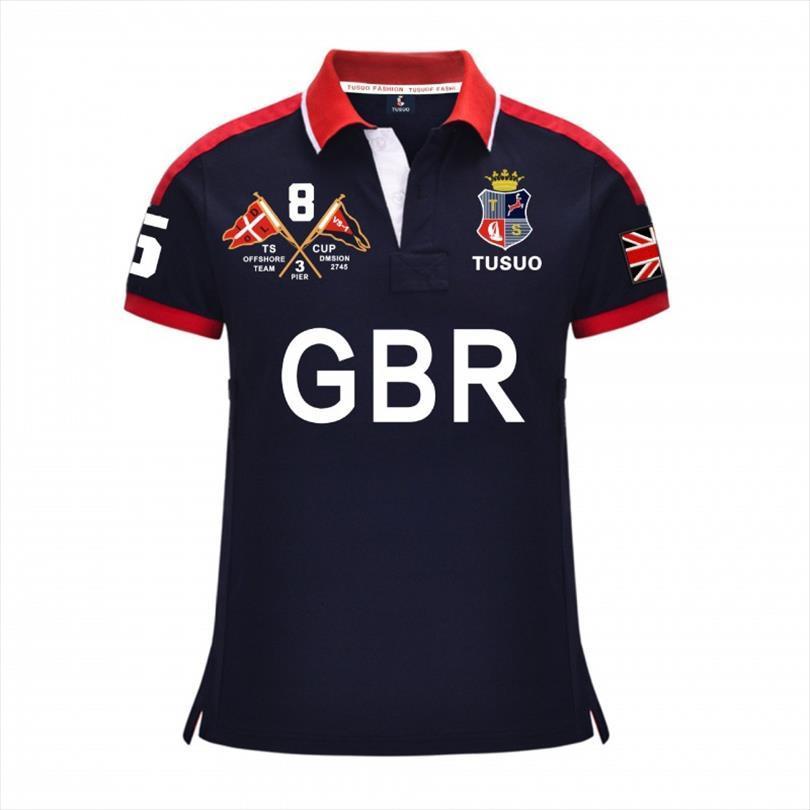 

embroidery shirts fashion brand summer men polo camisa masculina short sleeve cotton casual lapel s 5xl, White;black