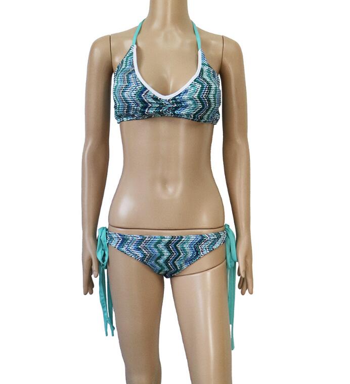 

Sexy sling bikini split swimsuit beach with chest pad Women's Swimwear, Multi