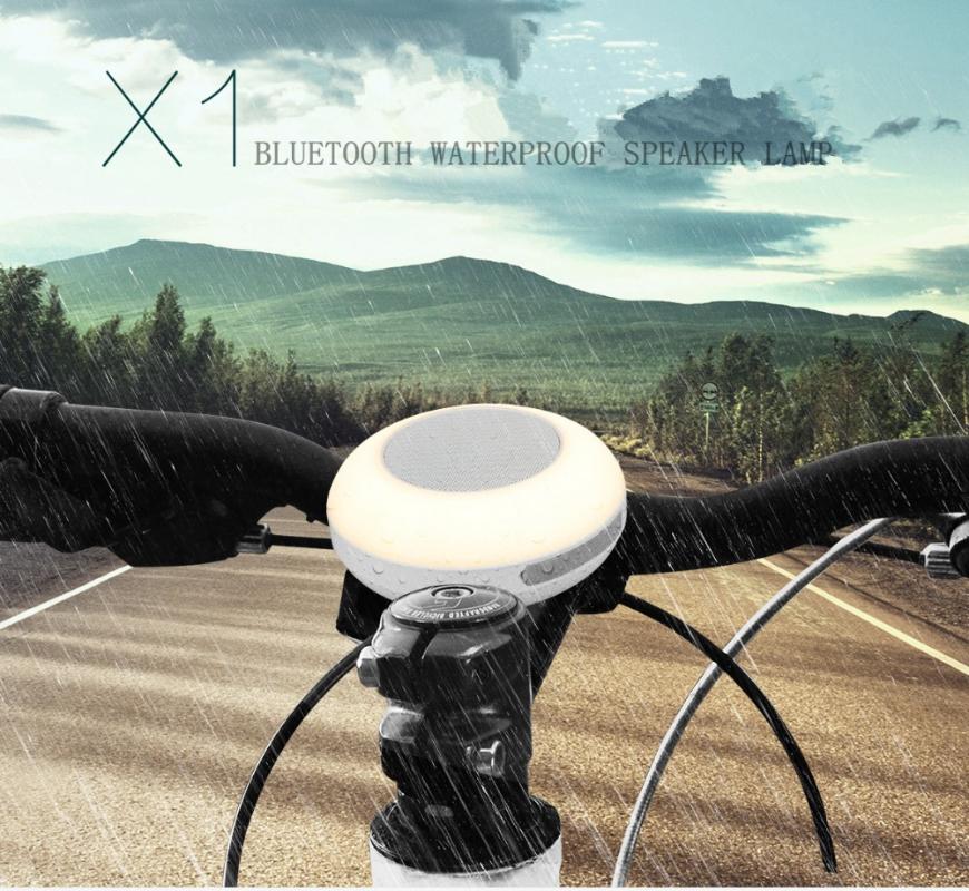 

Portable Speakers Outdoor Wireless Bluetooth Boombox Subwoofer Speaker LED Colorful Night Lamp With Touch Control Support TF For Computer Mi