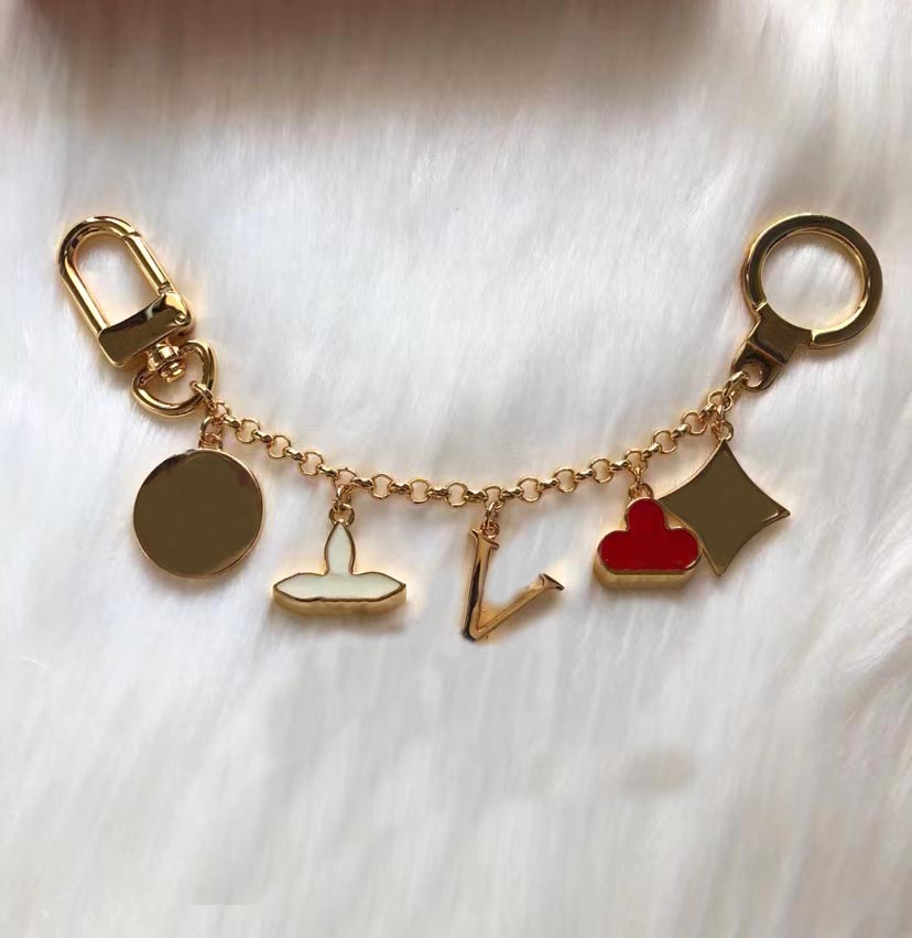 

Fashion Design Keychain Charm Key Rings for mens and women party lovers gift Keyring jewelry