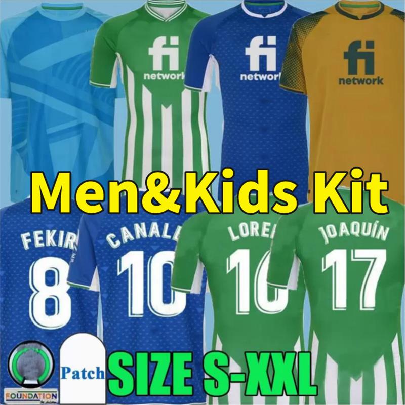 

21 22 Real Betis soccer Jerseys FEKIR JOAQUIN B.IGLESIAS Willian José Loren Juanmi BARTRA TELLO A.GUARDADO home away CANALES 2021 2022 goalkeeper football shirts, Home kids