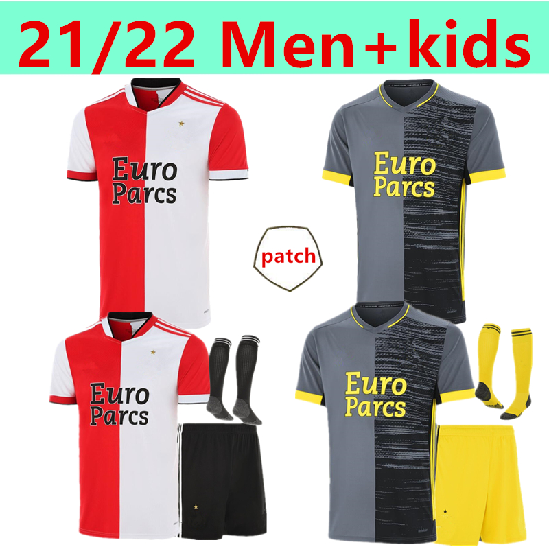 

2021 2022 FeyenoordS BERGHUIS Soccer Jersey Home Away JORGENSEN SINISTERRA Football shirt Kit BOZENIK MALACIA GEERTRUIDA SENESI LINSSEN TEXEIRA men+kids, 21/22 home adult