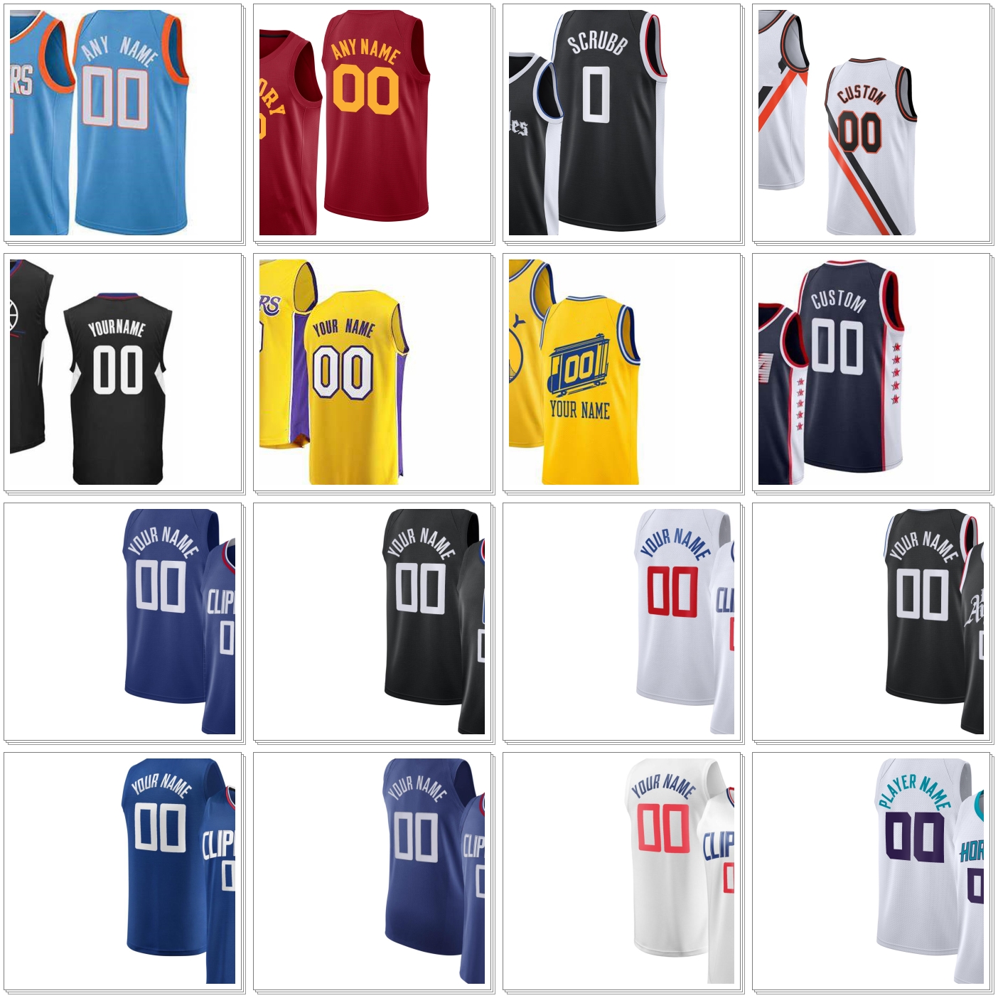 

14 Terance Mann Kawhi Paul 13 George Leonard LA Custom Basketball Jerseys Los Reggie 1 Jackson Angeles Marcus 8 Morris Clippers Nicolas 33 B, Black