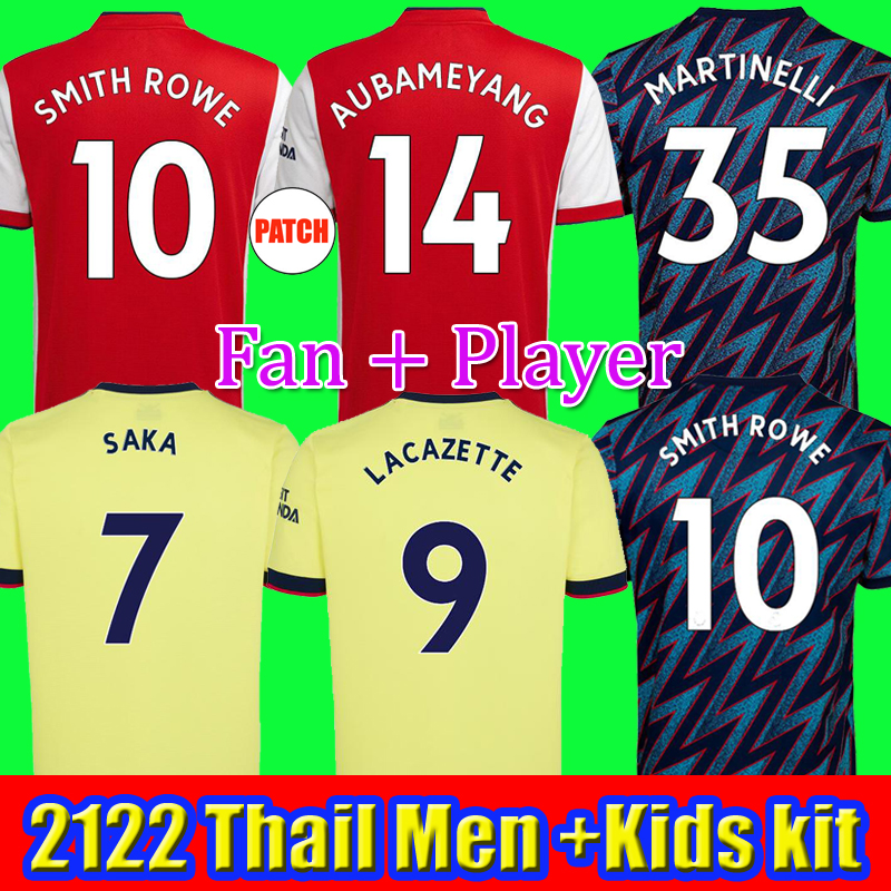 

men kids 21 22 SAKA TAVARES SMITH ROWE PEPE THOMAS Arsen soccer jerseys SAMBI LOKONGA WILLIAN NKETIAN football shirt 2021 2022 Camiseta de futbol TIERNEY maillot foot, 2122 home