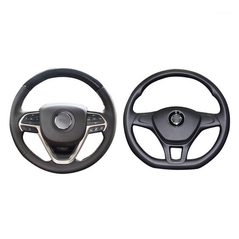 

Steering Wheel Covers Black Red Cover Car Elastic For 38-37CM 1 Pcs