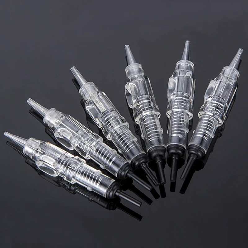 

50pcs Easy Click Needles 1RL 3RL 5RL 5F 7F Universsal for Kit Dermografo Hawk Machine durable Permanent Makeup Cartridge Needles 210608