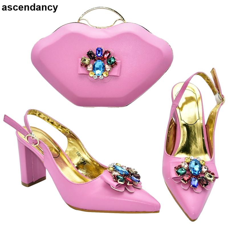 

Dress Shoes Italian Shoe And Bag Set For Party In Women Nigerian Pumps With Purse Bags Envio Gratis, Silver only shoes