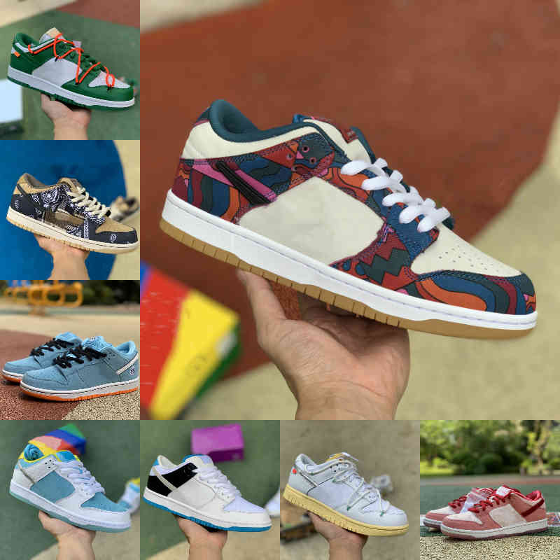 

Top Quality SB Running Shoes Men Women Sail Parra Abstract Art Zebra Laser Blue Lot 35 Sean Cliver Pine Green Papa Bear ACG Celadon StrangeLove Trainers Sneakers, Please contact us