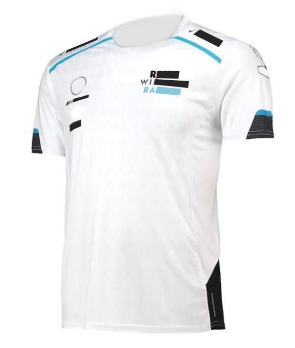F1 team racing suit round neck T-shirt, polyester quick-drying short sleeves, the same style can be customized-image-685142593