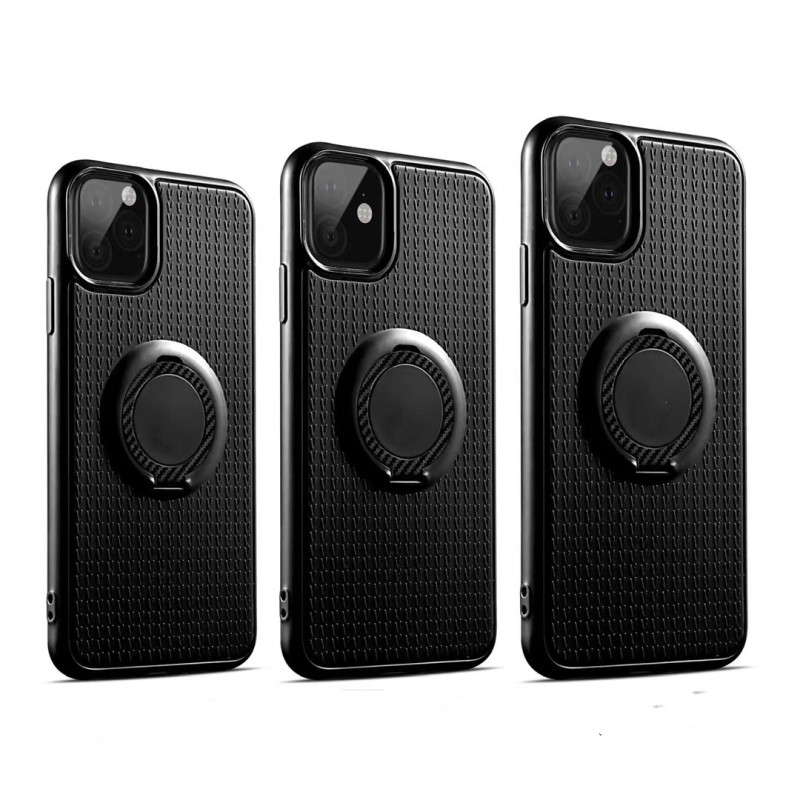 

TPU Magnetic Ring Holder Cases For Iphone 13 Pro Max 12 Samsung Galaxy A22 S21 A02 A32 A52 Redmi Note 10 Phone Covers, Black