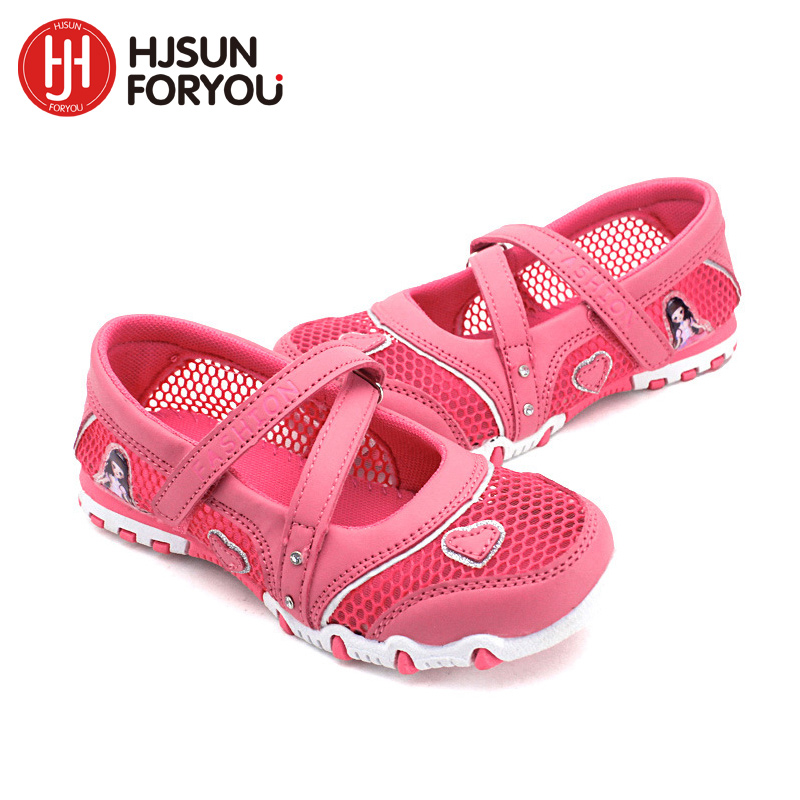 

2021 New Summer High Quality Non-slip Children Shoes Girls fashion Sandals Cartoon Princess Sandals Kids Flat, Purple