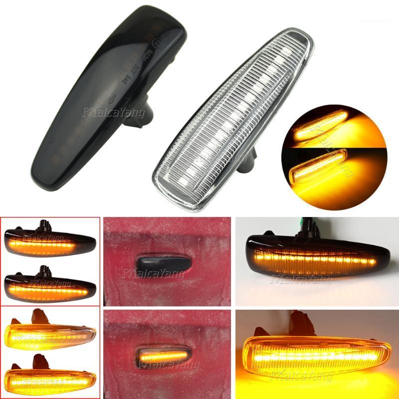 

Emergency Lights LED Side Fender Dynamic Turn Signal Light Marker Lamp For Mitsubishi Lancer Evolution Evo X Outlander Sport RVR ASX Mirage