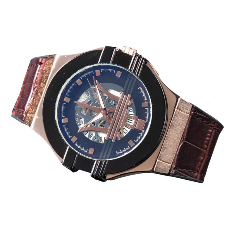 

Wristwatches 2021 business personality men's quartz watch leisure pin bule