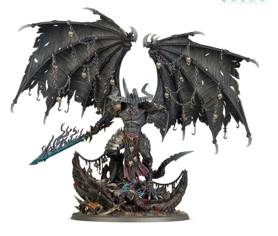 

Resin Model Be'lakor, the Dark Master
