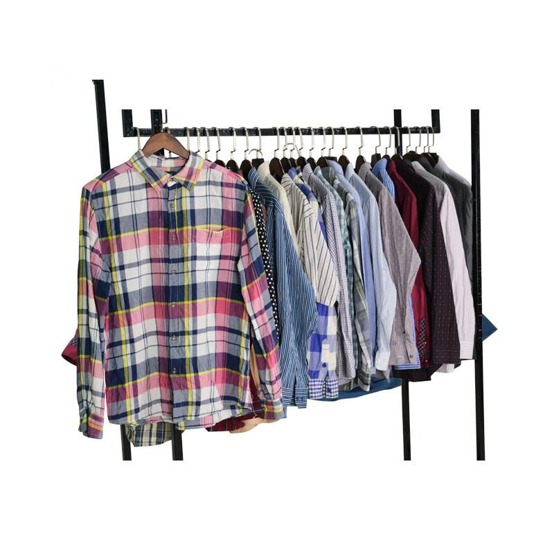 

men summer casual shirts mixed used clothes-a26, White;black