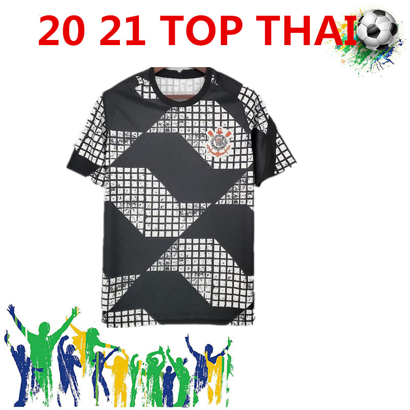 

Corinthians soccer jerseys 2021 Corinthian camisetas 3rd 4th Cassio RONALDO LUAN FAGNER PEDRINHO 20 21 NETO men third FOOTBALL SHIRT, Black;yellow