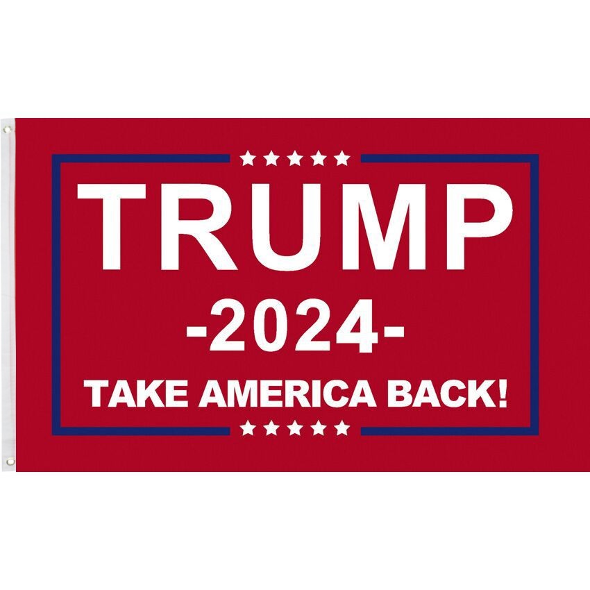 

Wholesale Red High Quality 3x5 2024 Trump Flag 90x150cm Take America Back Flags 5x3 for Sale