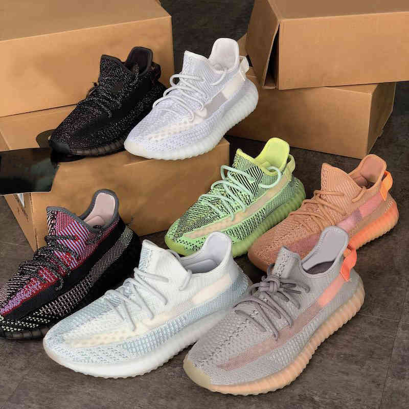 

Latest Yecheil Reflective Synth Antlia Kanye West Running Shoes Gid Glow Clay Beluga 2 .0 Butter Semi Men Women Designer Sneakers Py, Beluga(orange)