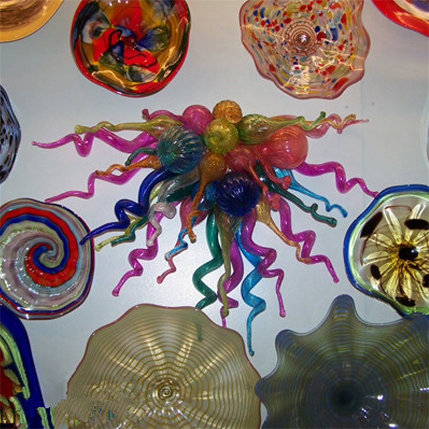 

Modern Wall Lamps for Home Bathroom Living Room Bedroom Decoration 60*60 CM Hand Blown Glass Murano Indoor Lighting