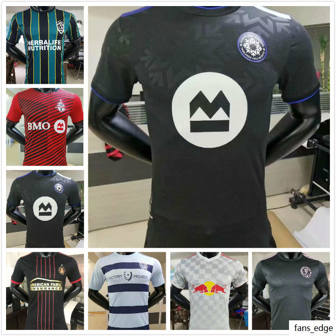 

21 22 LA Galaxy soccer jersey Player Version 2021 2022 Atlanta United Sporting Kansas City Inter Miami Toronto football shirts Beckham