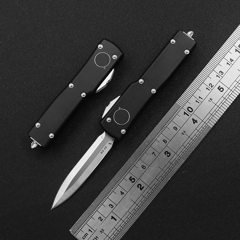 

Mini Tactical Hunting Portable Automatic Knife D2 Blade 6061-T6 Aluminum Handle Outdoor EDC Camping Tool Holiday Gifts