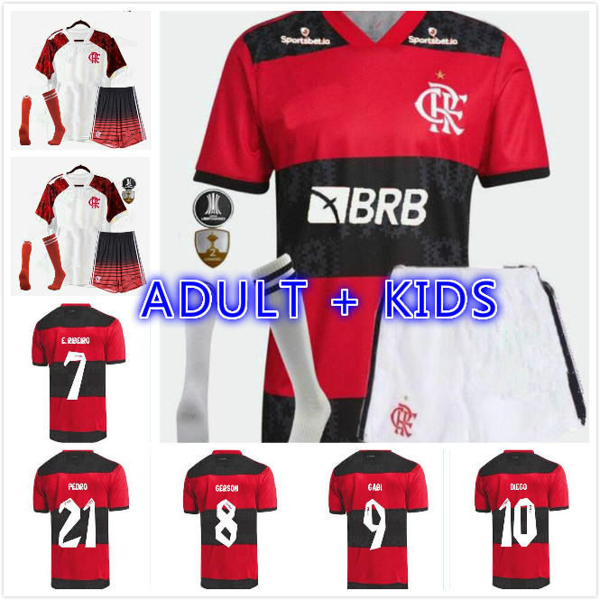 

men+ kids kit 2021 Camisa Flamengo soccer jerseys 2022 camisetas de fútbol Gabriel B. DIEGO 21 22 Pedro Gerson DE ARRASCAETAO football shirt