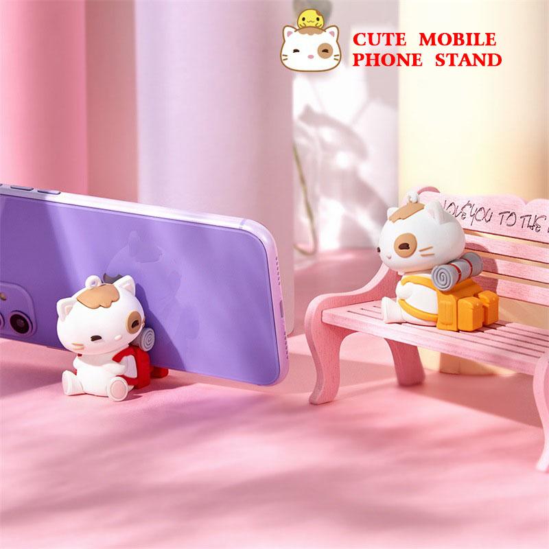 

Cell Phone Mounts & Holders GreenYeah Universal Mobile Stand For Huawei P40 Cute 3D Animal 11 Holder