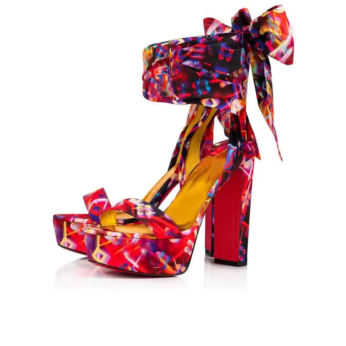 

Luxury Designer woman Sandals dress Shoes Sexy Lady summer pumps women platform Sandale Du-Desert Alta 130 mm Wholesale Red Soles FACTORY