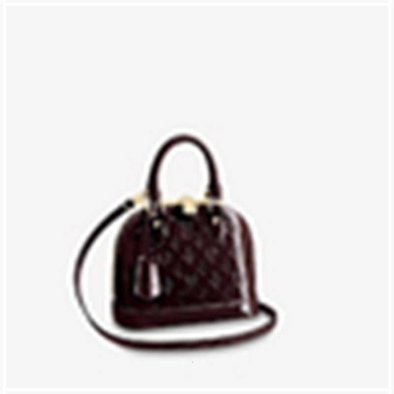 

m91678 alma bb patent leather shell bag handbag handbags handles shoulder bags totes bag clutches evening