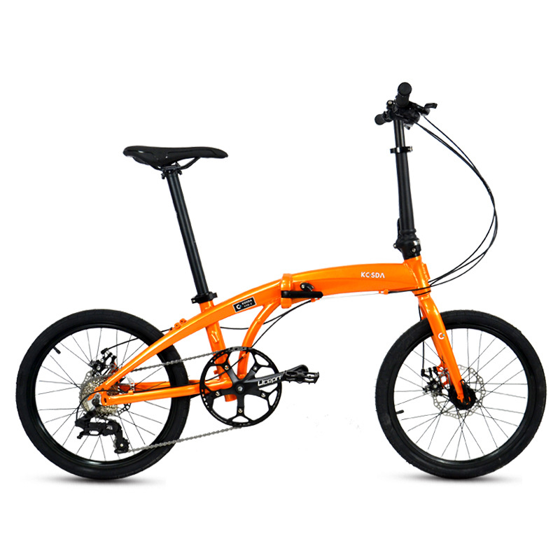 

20 Inch Folding Bike Aluminum Alloy Folding Bicycle 4 Speed Child Aldult Peilin Hub Lightweight Small Bicycle