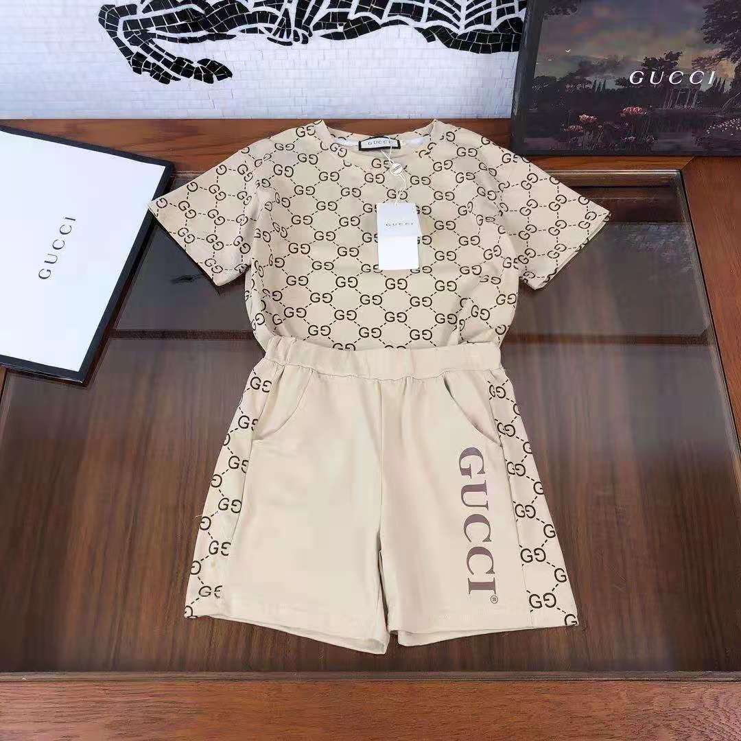 

kid clothe wholesale boy designer fashion summer t-shirt clothing sets 110-160 cm korean children spring clothes toddler 2021, White