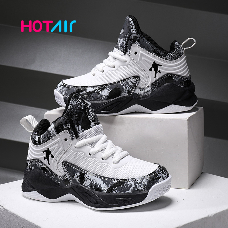 

2021 Autumn Sneakers Children Basketball Shoes boys Sneakers Non-slip New Kids Shoes Boy Sport Shoes Child Chaussure Enfant, Sky blue
