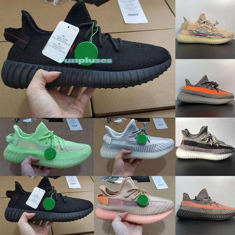 

Yeesy Yezzys 350 v2 Running Shoes AD Yeezy Boost Yeezys Kanye West Trainers New Mx Oat Black Static Zyon Yecheil Beluga Reflective Mens Womens Sports Sneakers, 24-butter