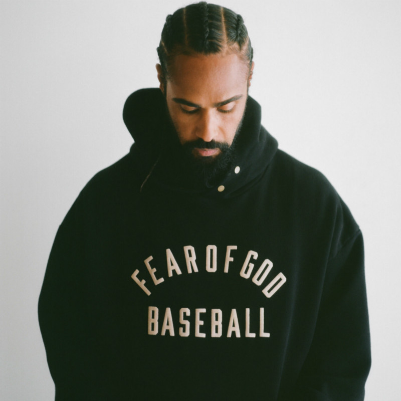 

season 7TH sweaters JERRY Letter Print BASSBALL hoodie for men and women, Black