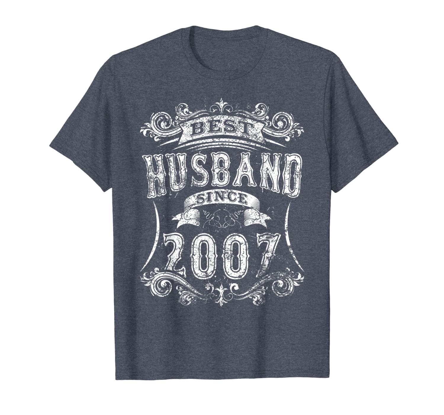 

12th wedding anniversary gift 12 yrs husband since 2007, White;black