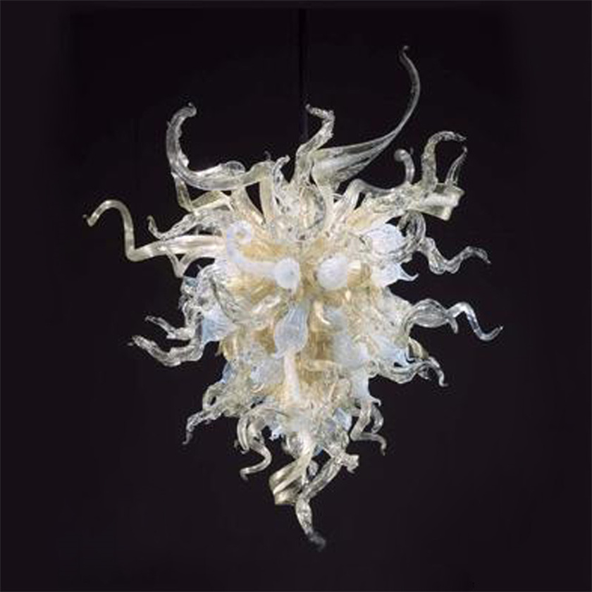 

Modern Chandeliers W40xH50cm Arts Decor Living Room Decoration Lamps Italian Style Design Hand Blown Murano Glass Lighting Interior for Home