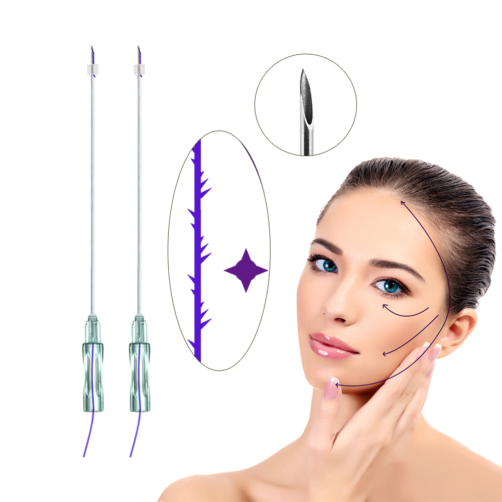 

Beauty Items Cog Pdo Thread 4D Face Lifting Removal Wrinkles With Sharp Needle