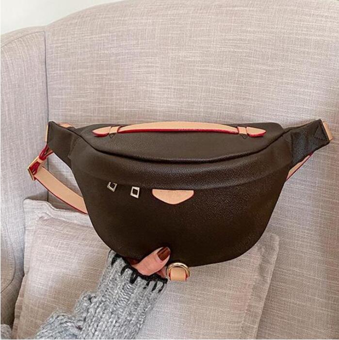 

2021 Newest Stlye Bumbag Cross Body Shoulder Bag Waist Bags Temperament Bumbag Cross Fanny Pack Bum Waist Bags 43644, Brown