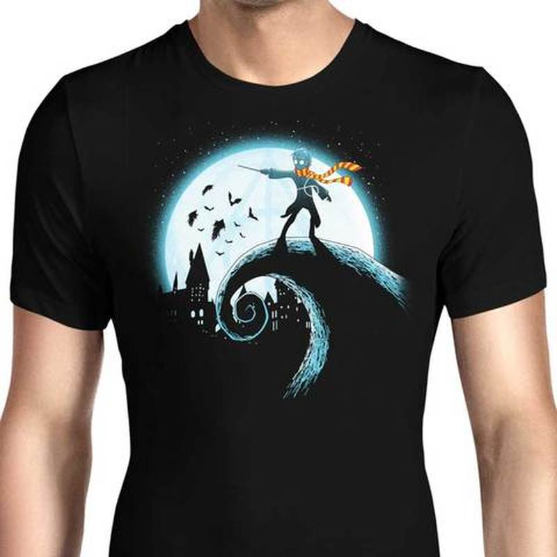 

Creative cartoon fashion casual unisex ins short sleeve printing boy moon cartoon letter case men and women short sleeve T-shirt, White;black