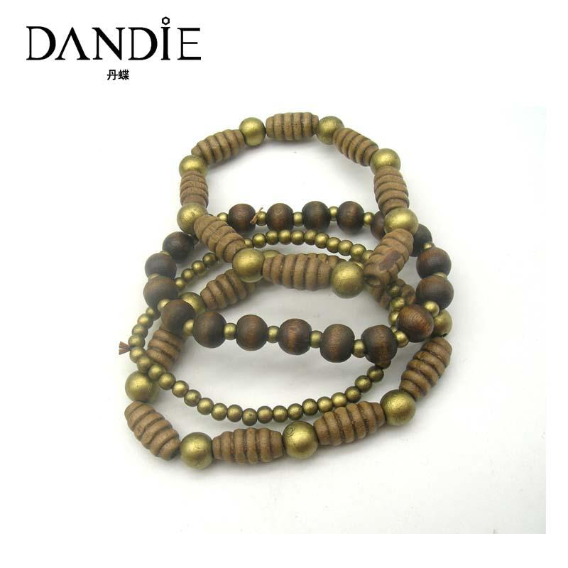 

Beaded, Strands Dandie Fashion Silvery Concise Four Sets Bracelets, Fit For A Woman's Daily Wear, Black