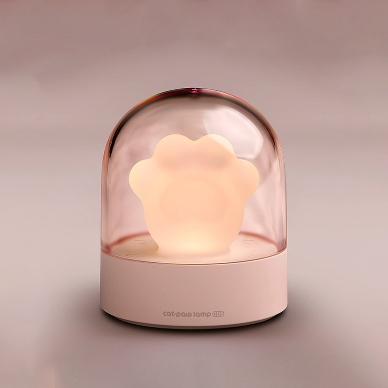 

Cat Claw Night Light with Music Box Music Box Meow Claw INS Wind Music Light USB Charging LED Atmosphere Table Lamp
