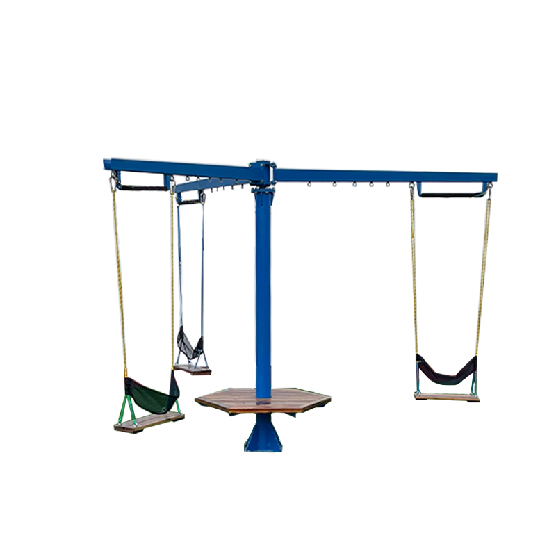 

Outdoor Games & Activities Multifunctional rotating three arm swing