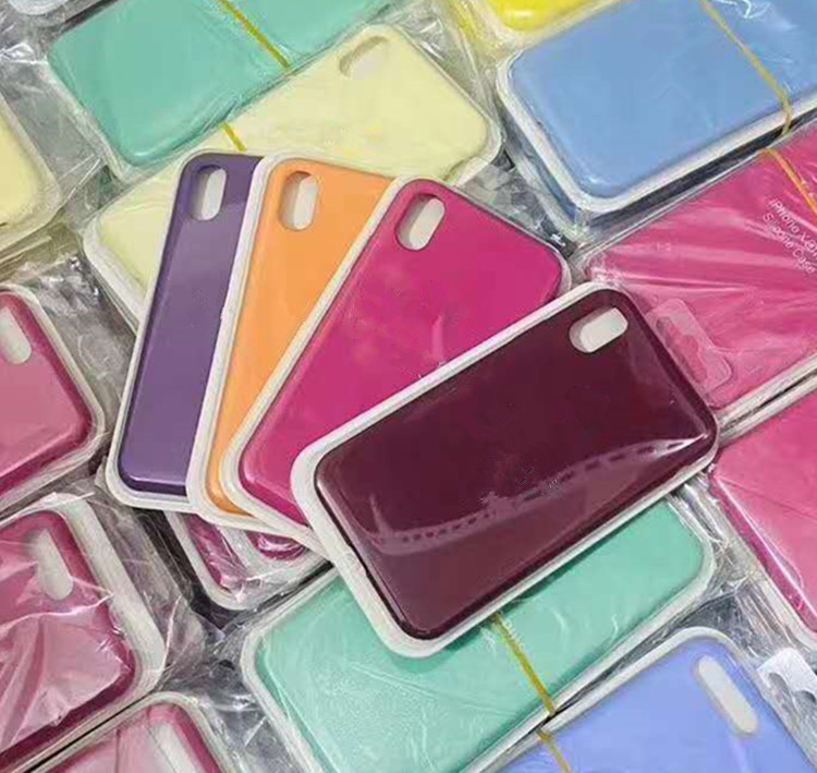 

52 colors Liquid Silicone Rubber phone cover for iPhone case, Transparent