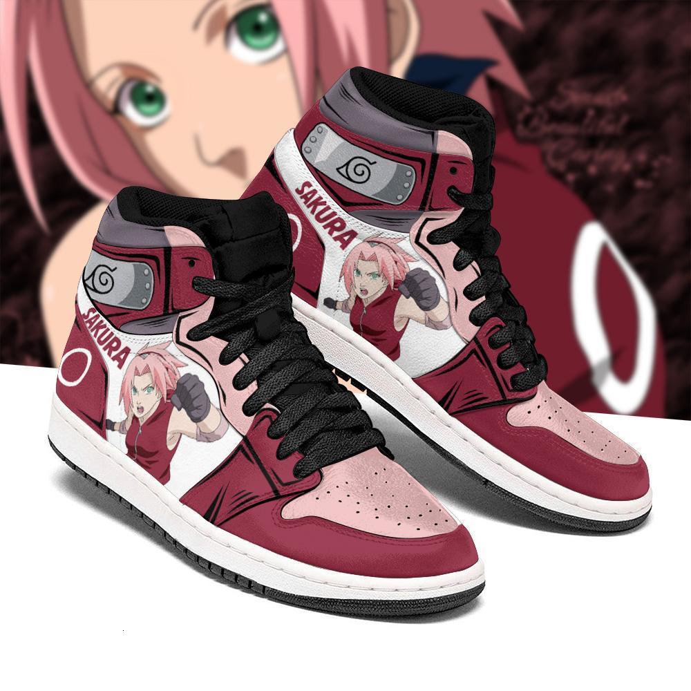 

Sakura Haruno Sho Symbol Costume Anime Sneakers, Others