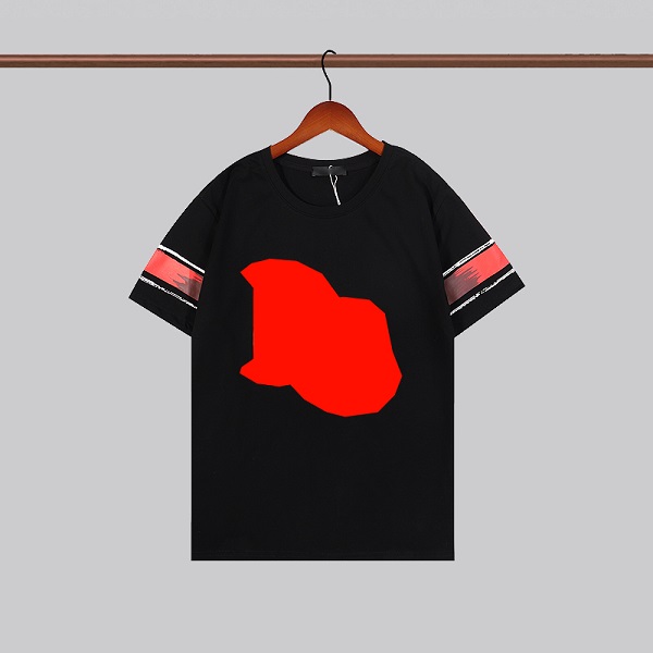 

2022 Designer T shirt Summer short Sleeve waves Tee Men Women Lovers luxury T-shirts Fashion senior Pure cotton high quality size S-2XL, White;black
