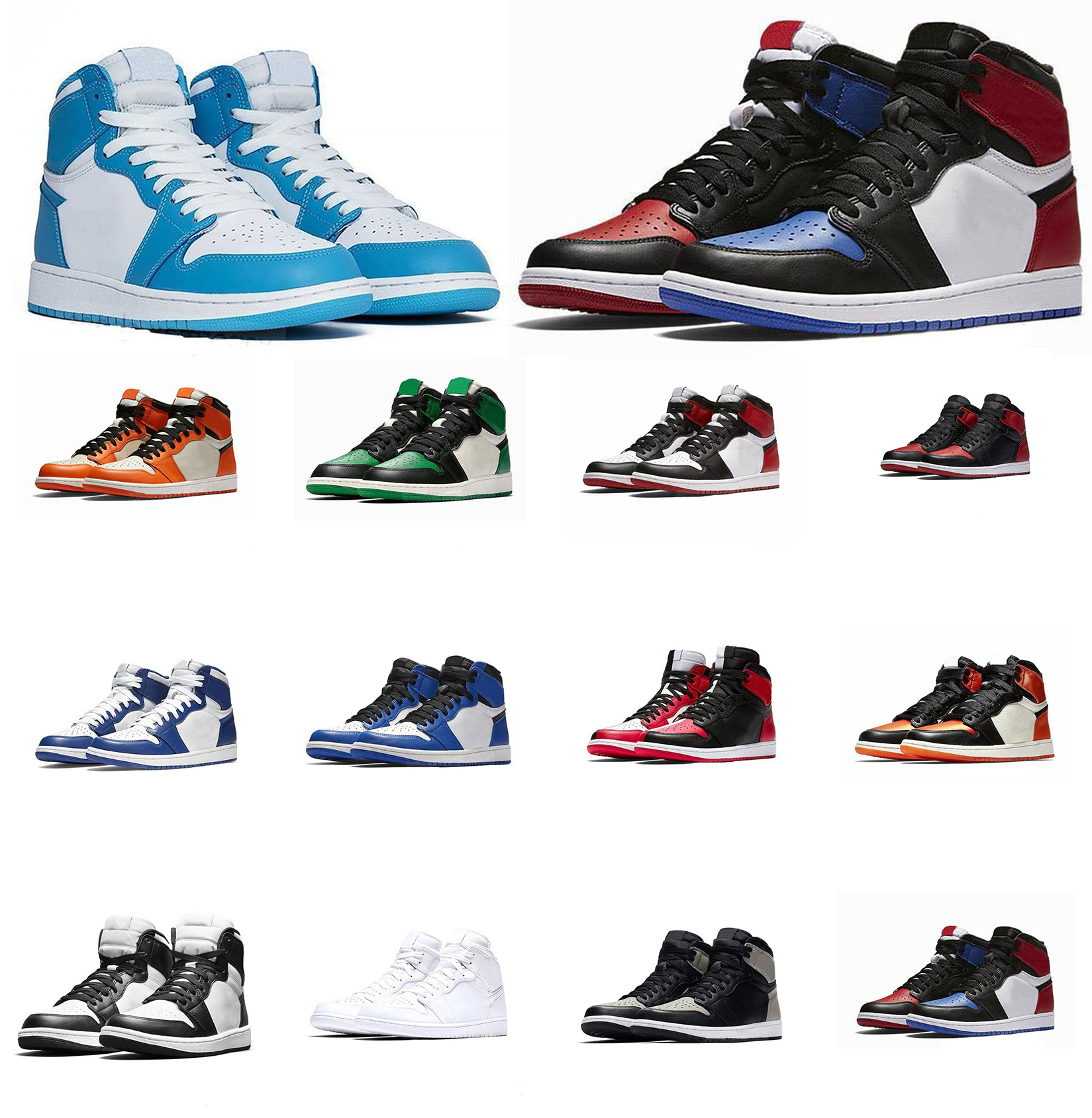 

fashion1 shoe quality OG Bred Toe Chicago Banned Game Royal Shoes Men 1s Top 3 Shattered Backboard Shadow Multicolor Sneakers